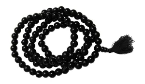 108ct Black Onyx Yoga Meditation Chakra Mala Prayer Bead Necklace