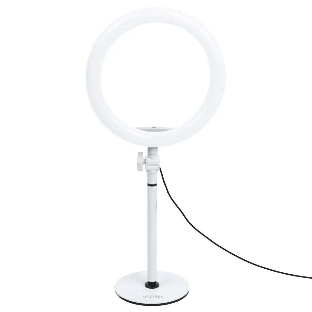 10" White LED Desk Ring Light - Opaluxe