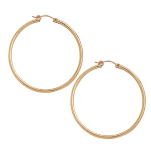 50mm Gold Filled Hoops