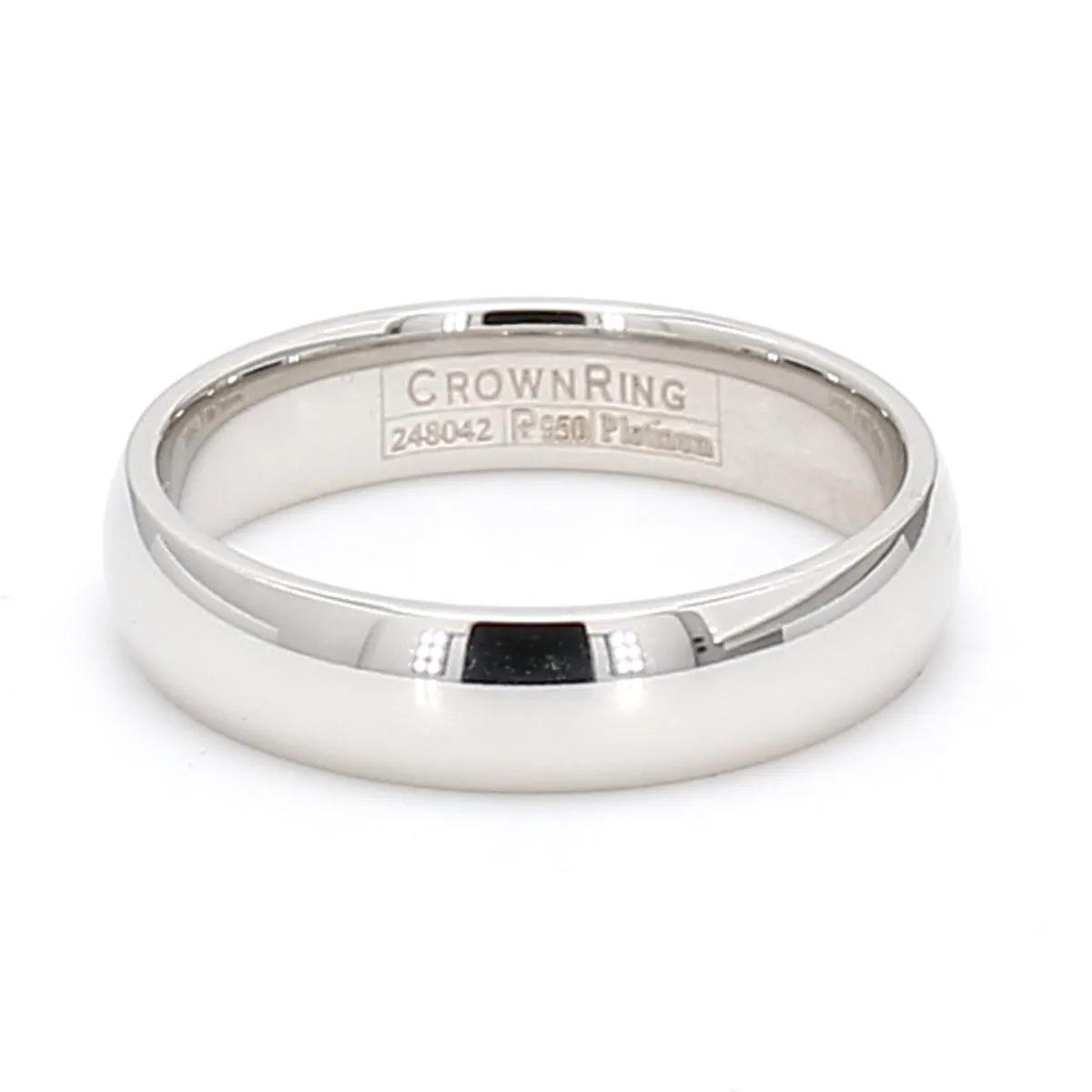 5mm Platinum Wedding Band