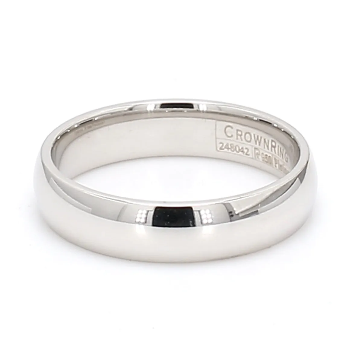 5mm Platinum Wedding Band