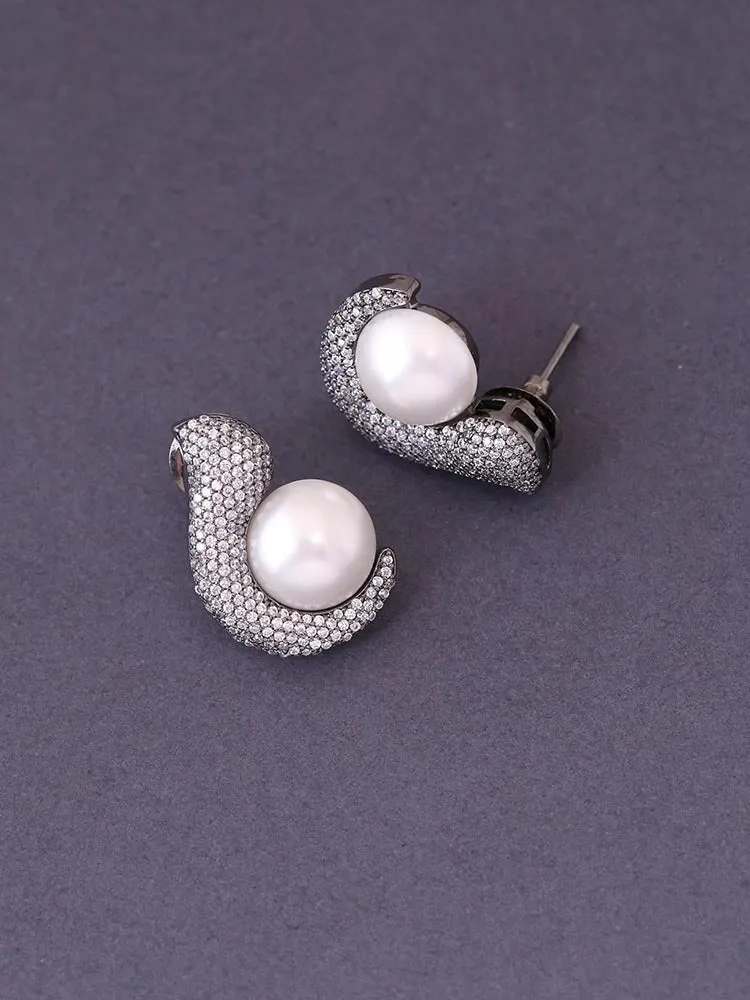 Antique Helene Zirconia Studs
