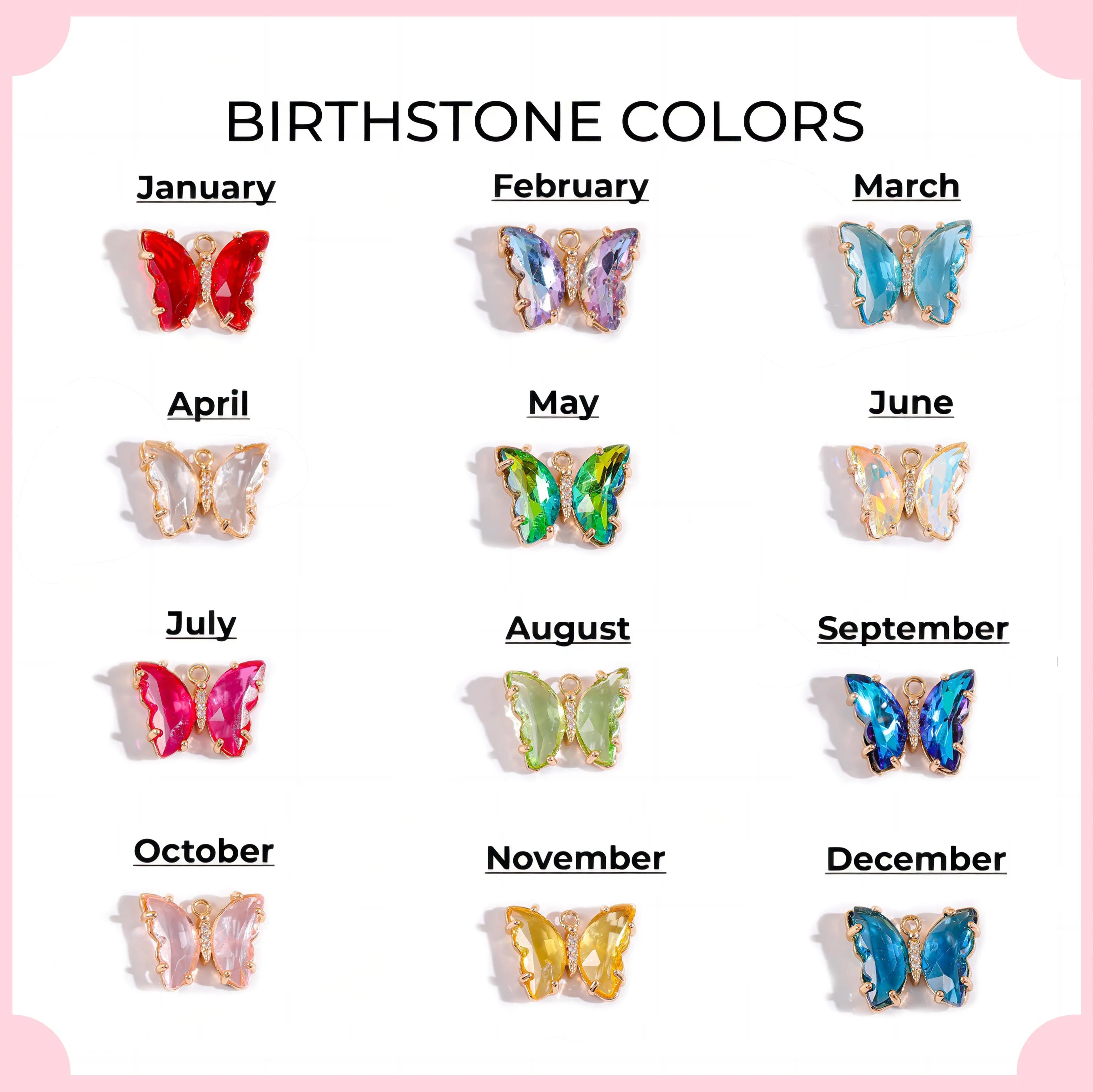 Aquamarine Personalized Baby Girls Initial and Birthstone Bracelet