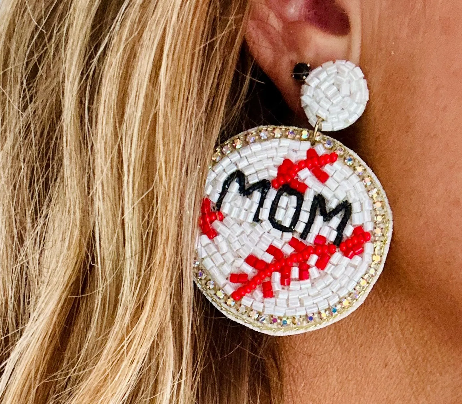 Baseball Mom Earrings
