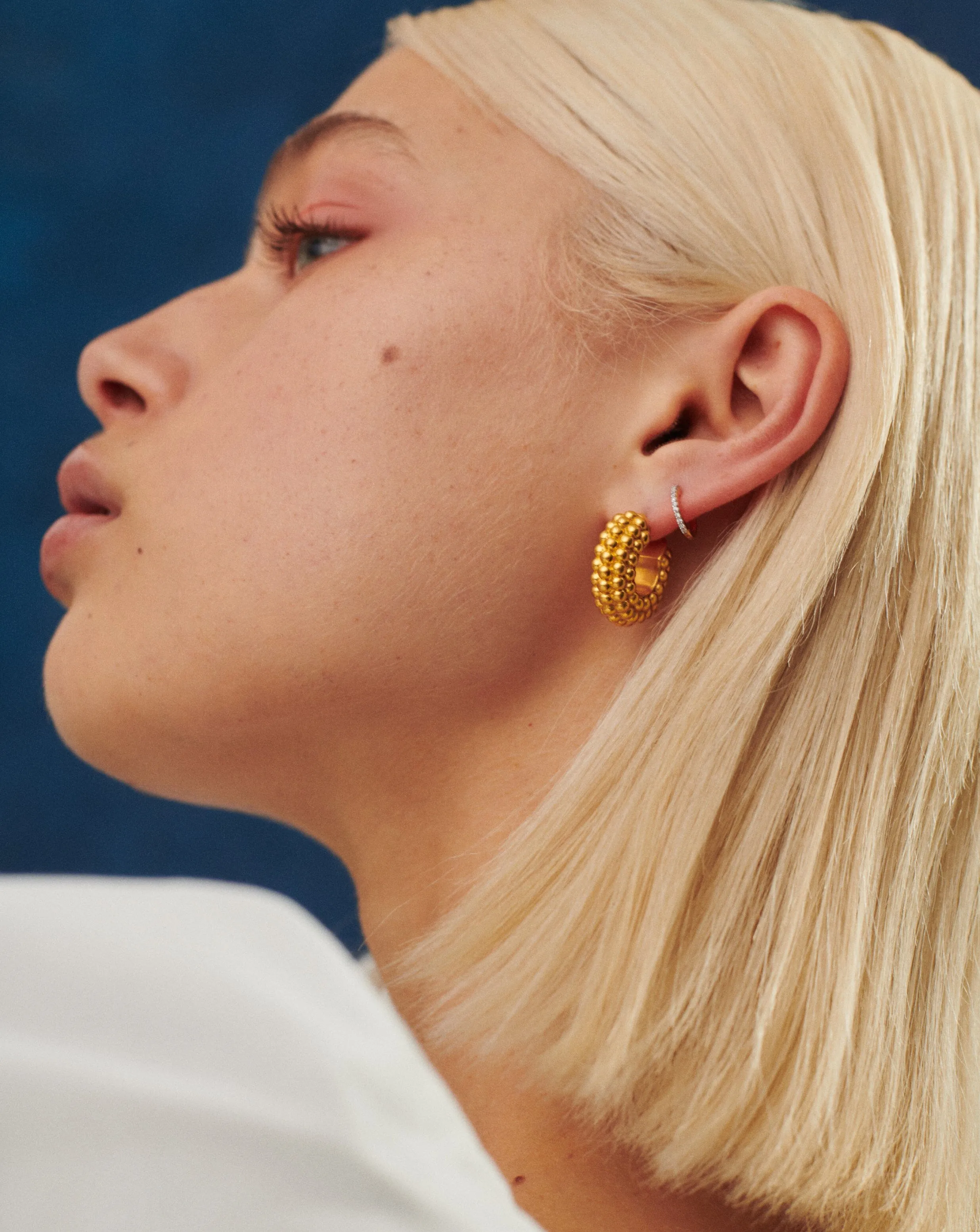 Baya Hoop Earrings | 18k Gold Plated