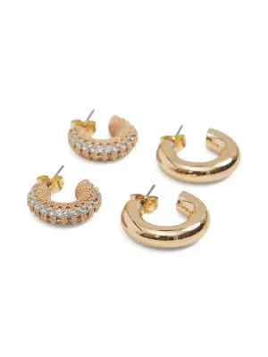 Bettyann 2 Pack Hoop Earring (Gold)