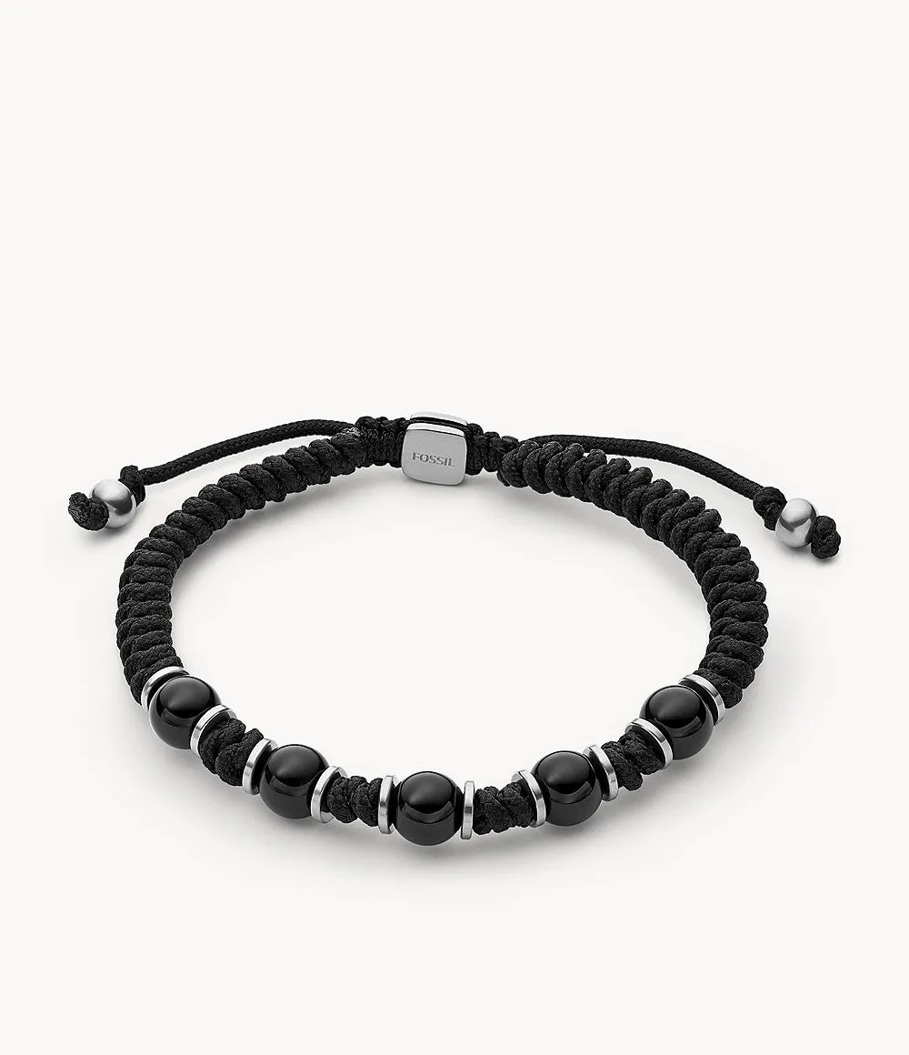 Black Onyx Beaded Bracelet