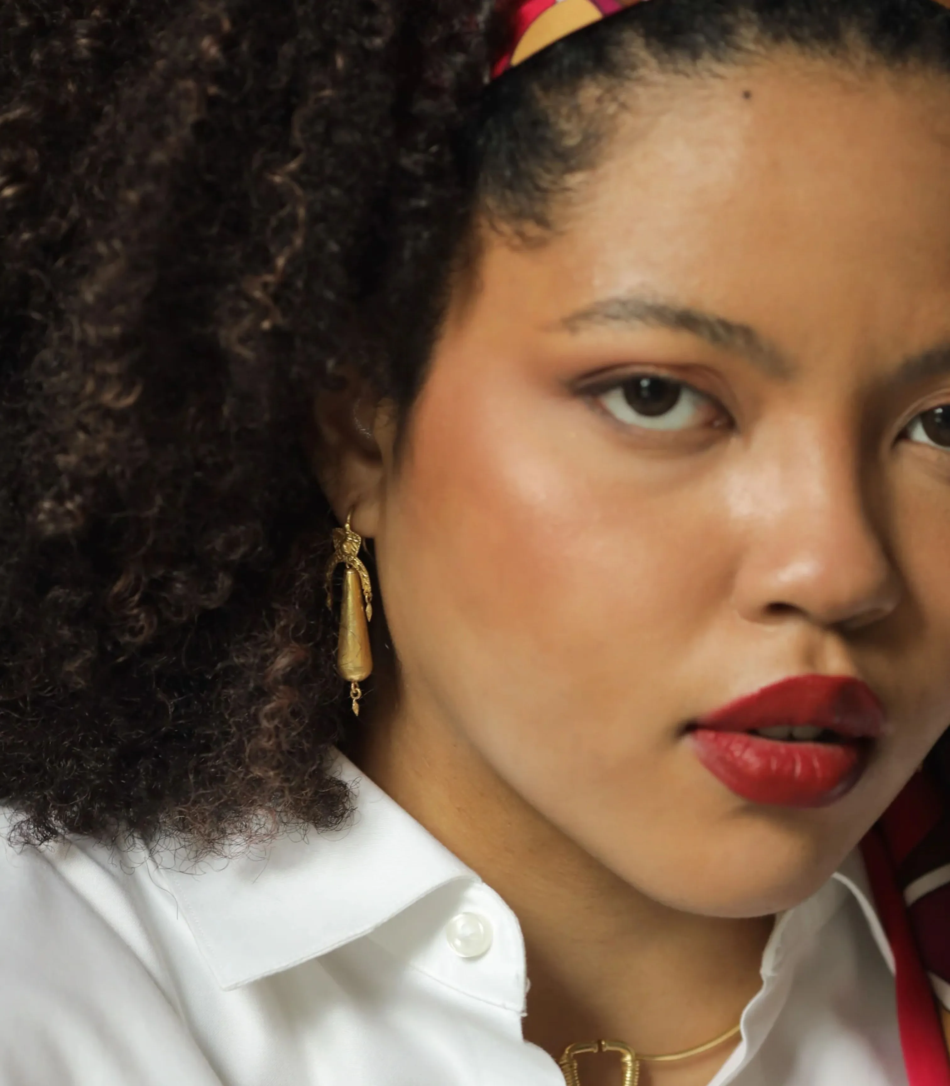 Bumbolya Ivatan Gold Eardrops