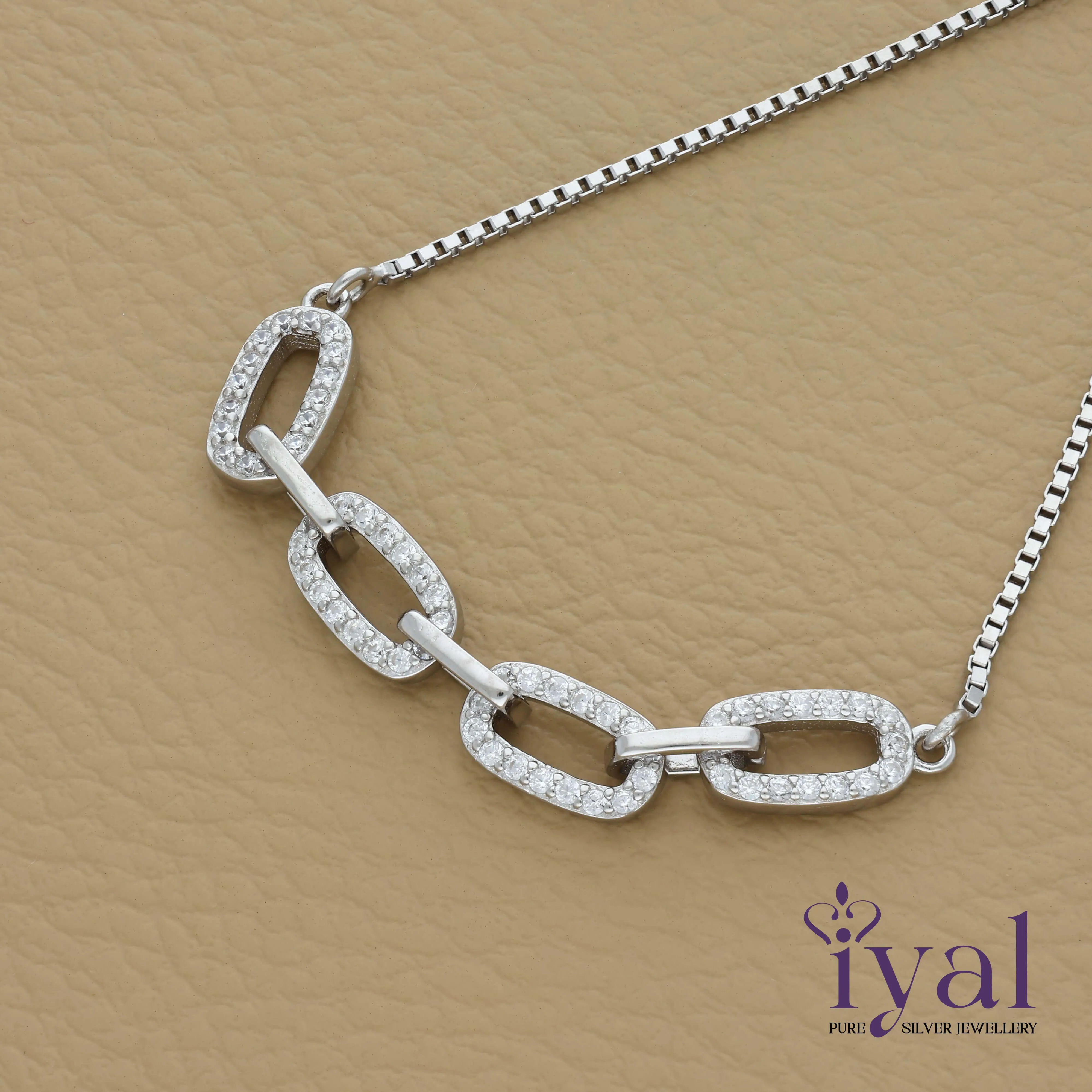 Charming Link Silver Bracelet