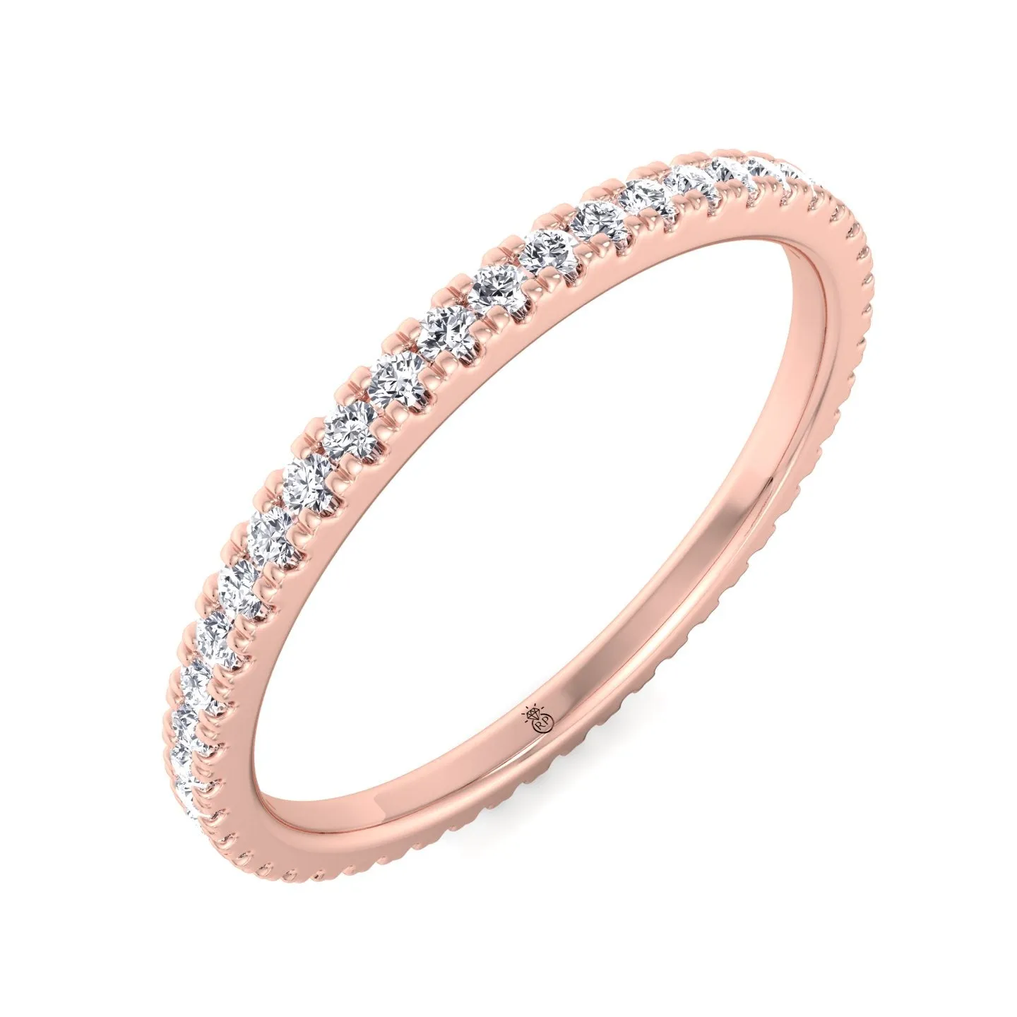 Cozumel - Pave Wedding Band (0.16 CT)