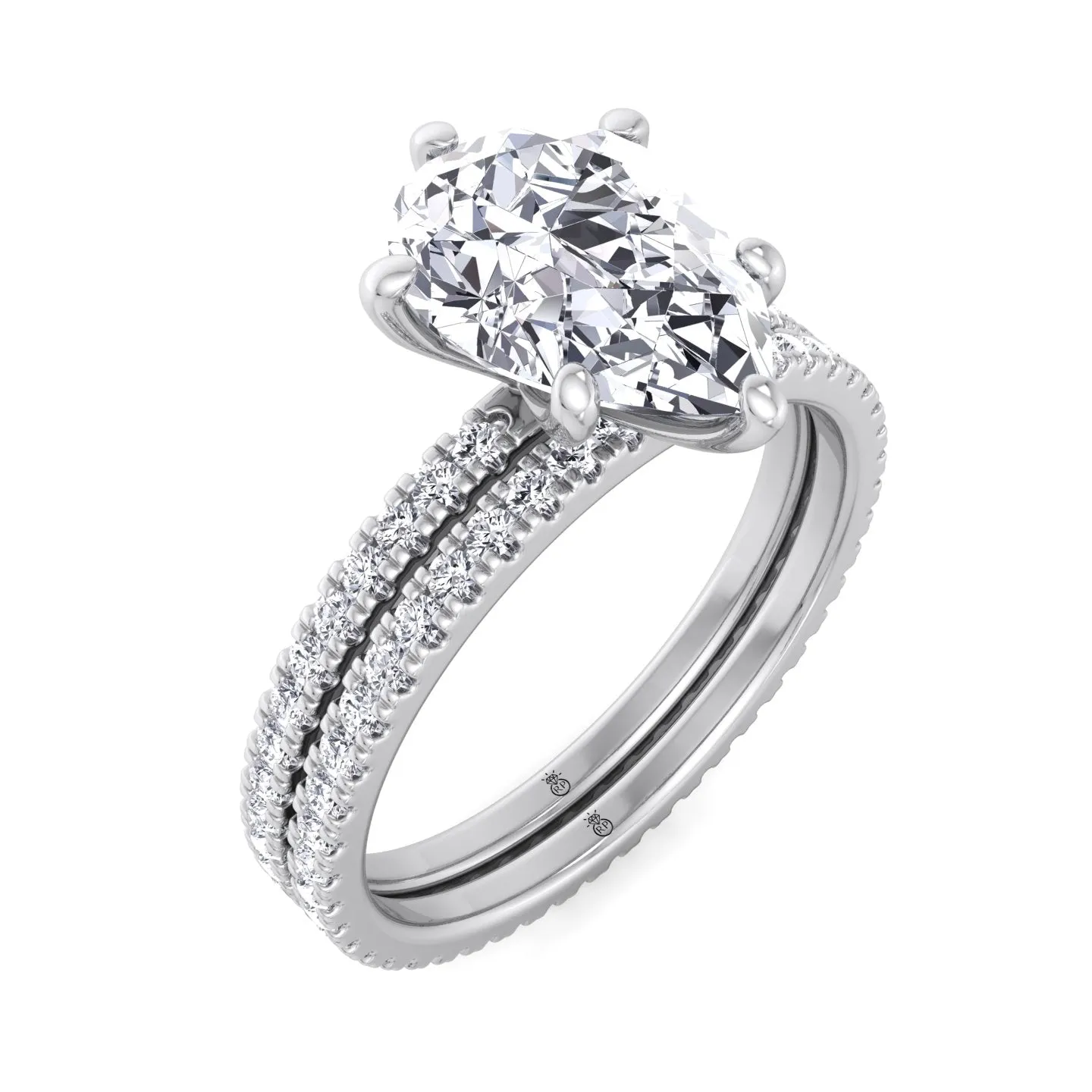 Cozumel - Pave Wedding Band (0.16 CT)