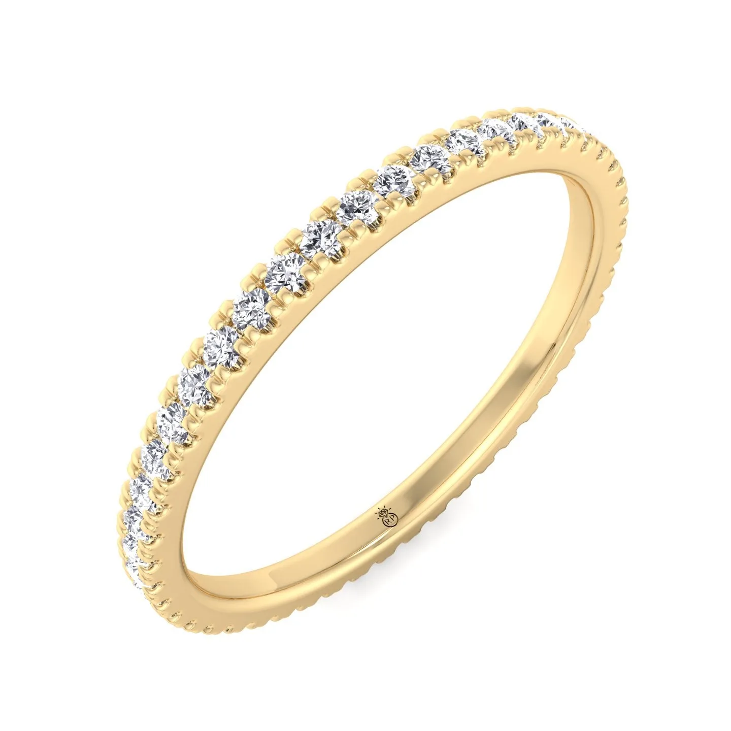 Cozumel - Pave Wedding Band (0.16 CT)