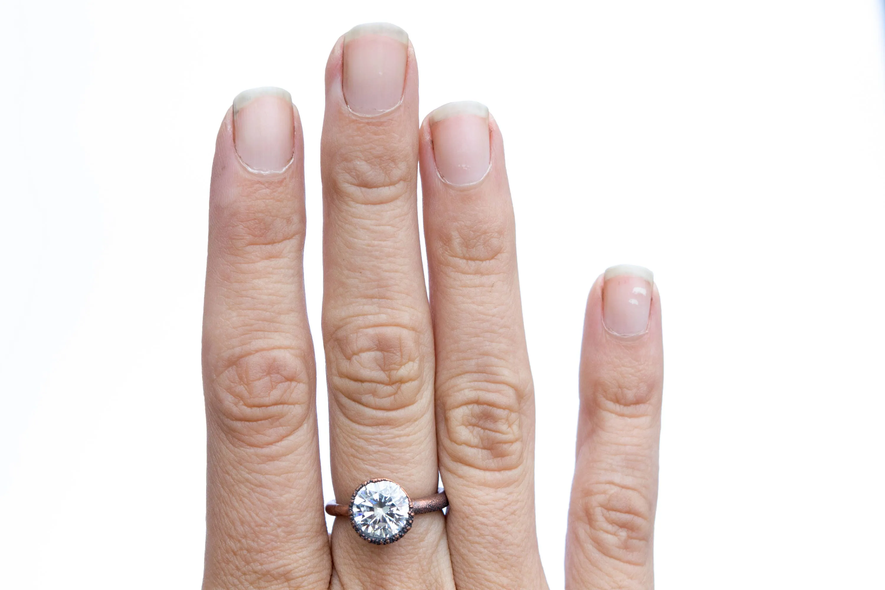 Cubic zirconia ring | Cubic zirconia crystal ring