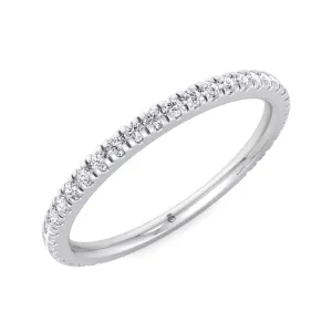 Davie - Matching Pave Wedding Band (0.34 CT)