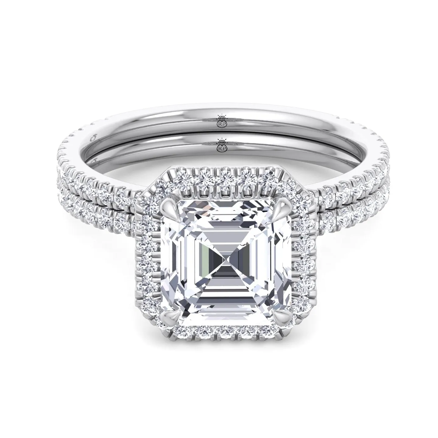 Davie - Matching Pave Wedding Band (0.34 CT)