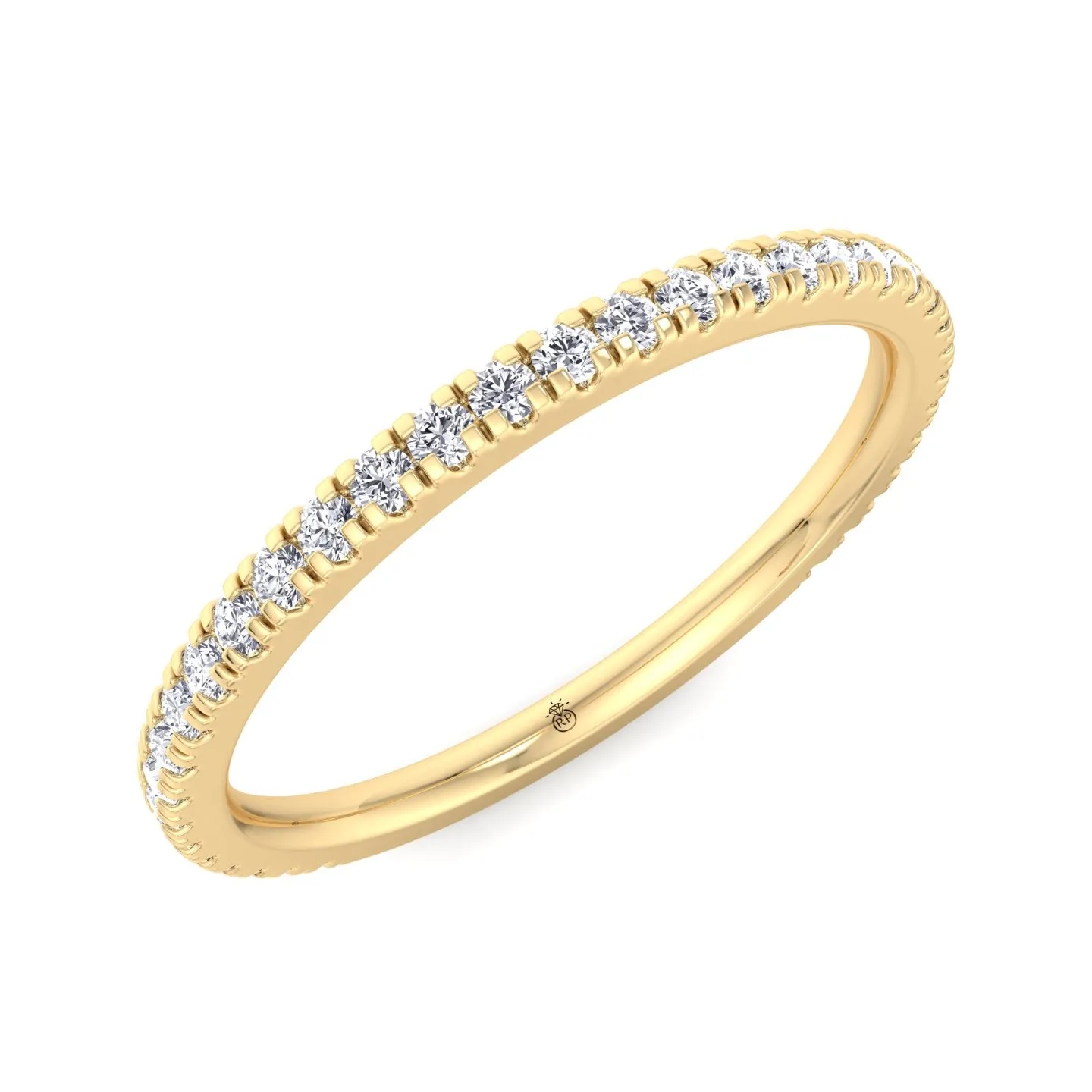 Davie - Matching Pave Wedding Band (0.34 CT)