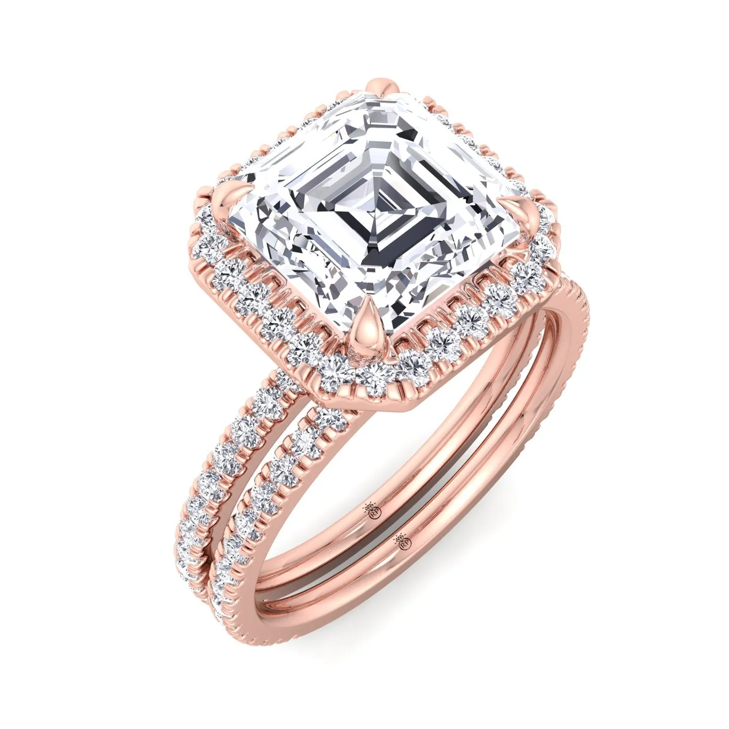 Davie - Matching Pave Wedding Band (0.34 CT)