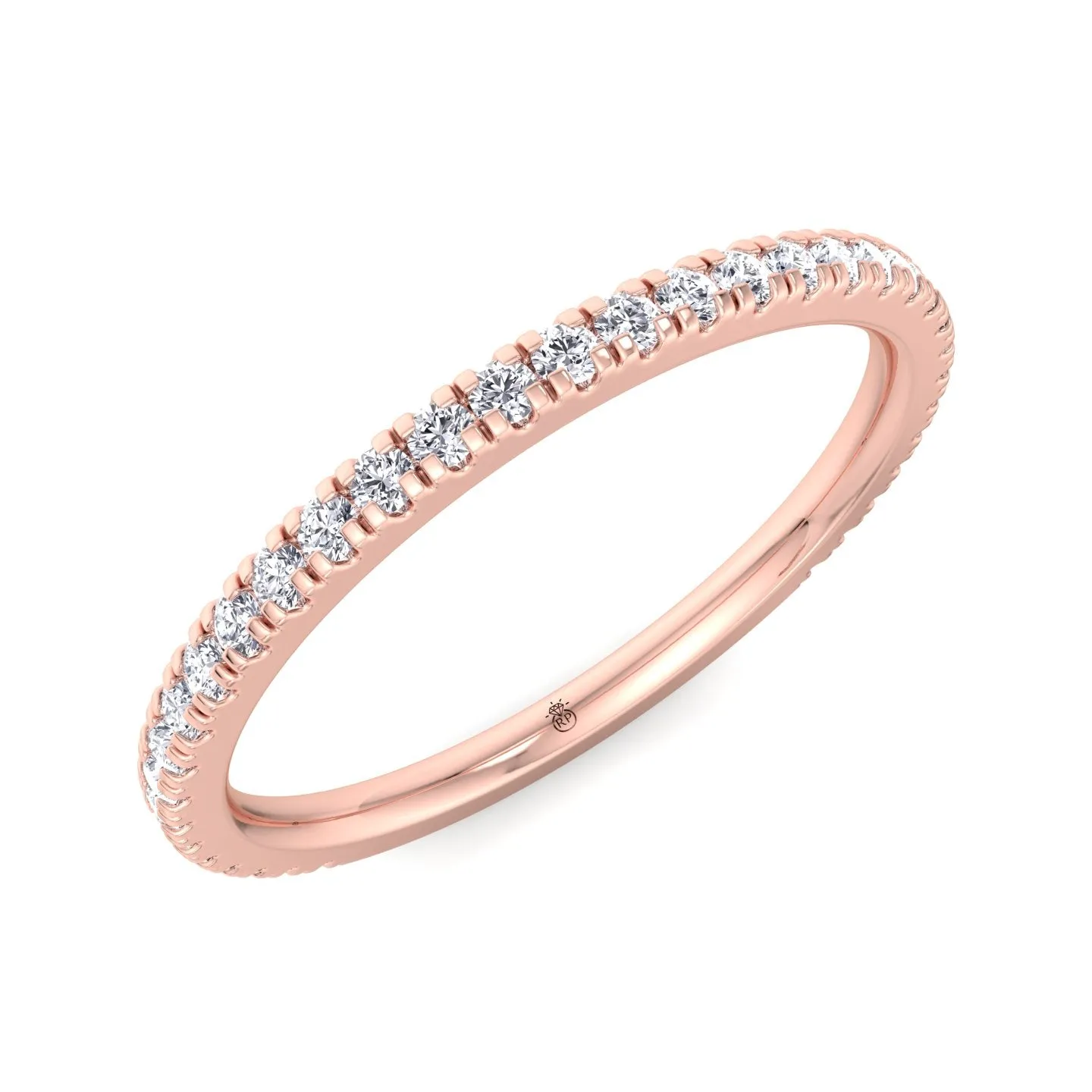 Davie - Matching Pave Wedding Band (0.34 CT)