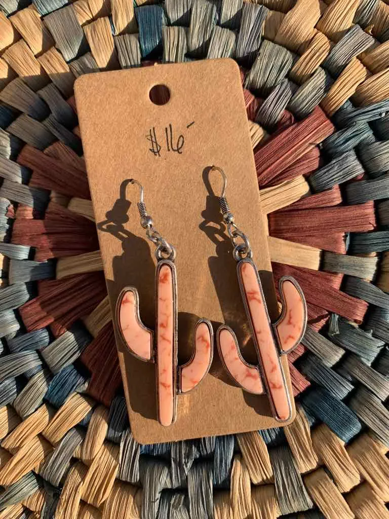 Desert Dream Coral Earrings