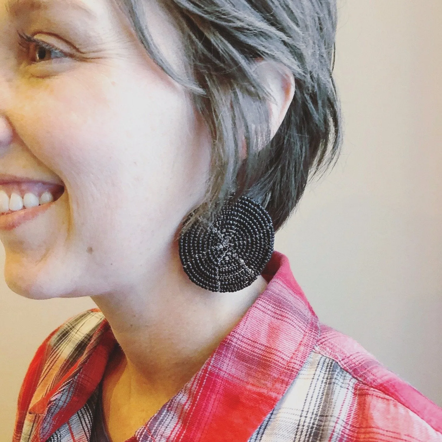 Disc Earrings