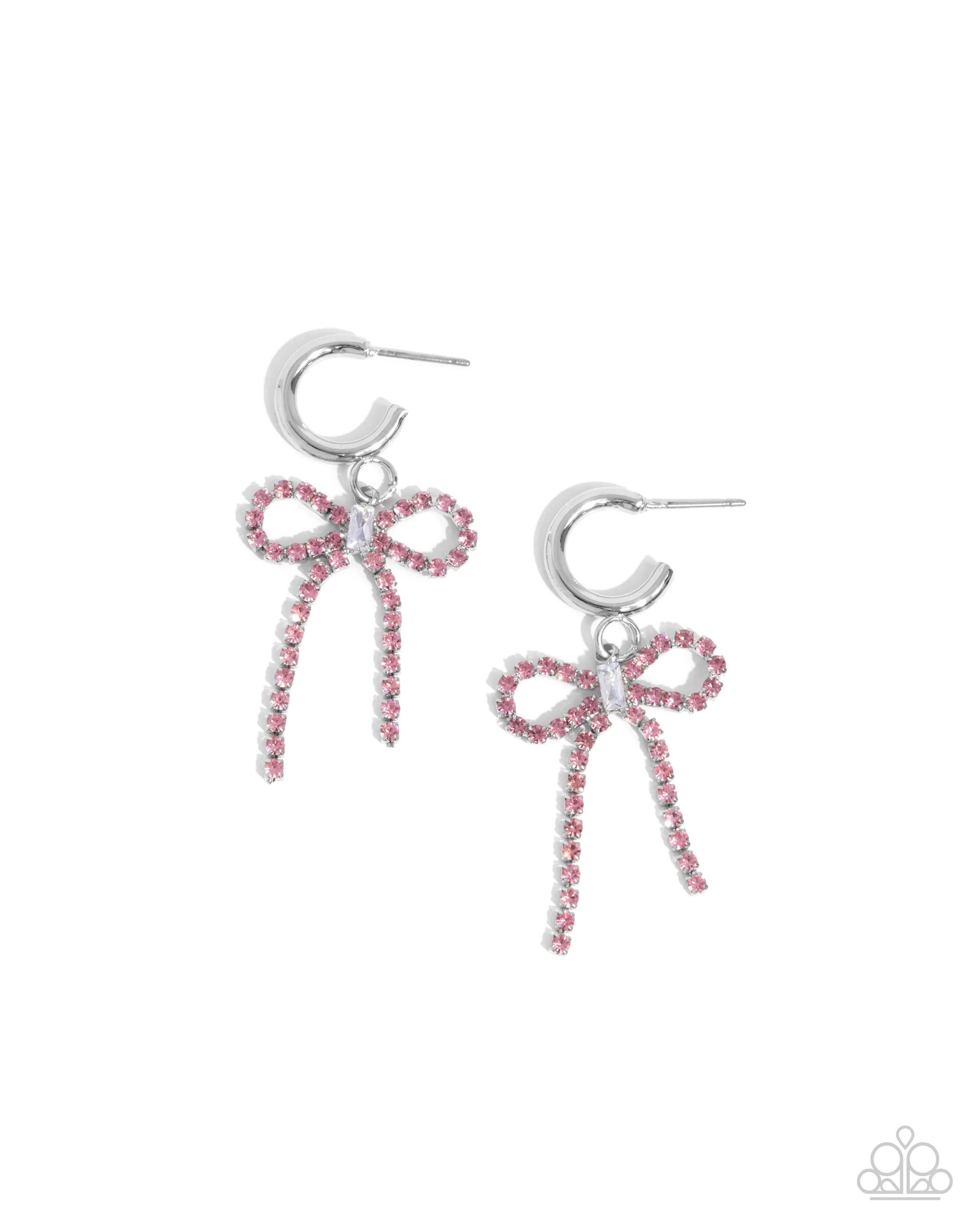 Earrings Whispering Whimsy - Pink