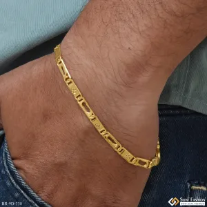 Elegant Design Gold Plated Nawabi Bracelet for Men - Style D338