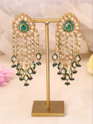 Emerald Aadvika Tassels