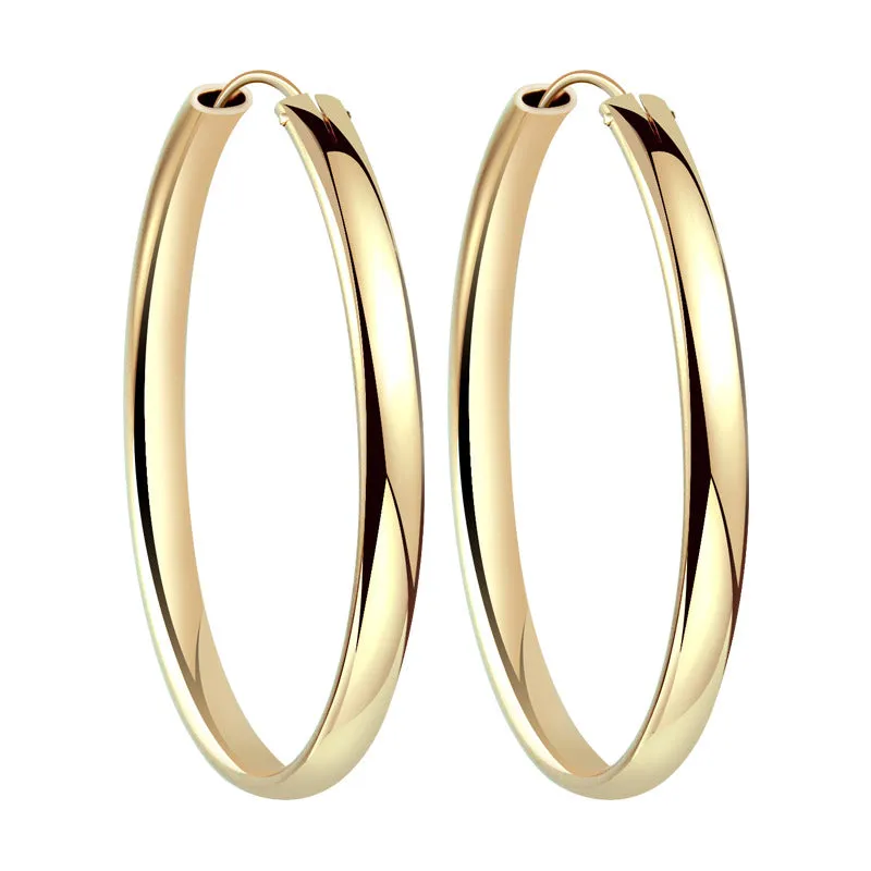 EMPIRE STATE HOOP EARRINGS