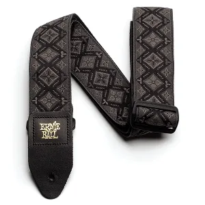 Ernie Ball Regal Black Jacquard Guitar Strap