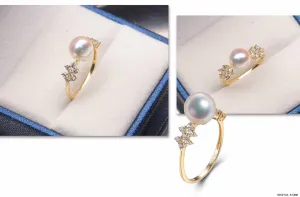 G14K Edison Pearl Ring