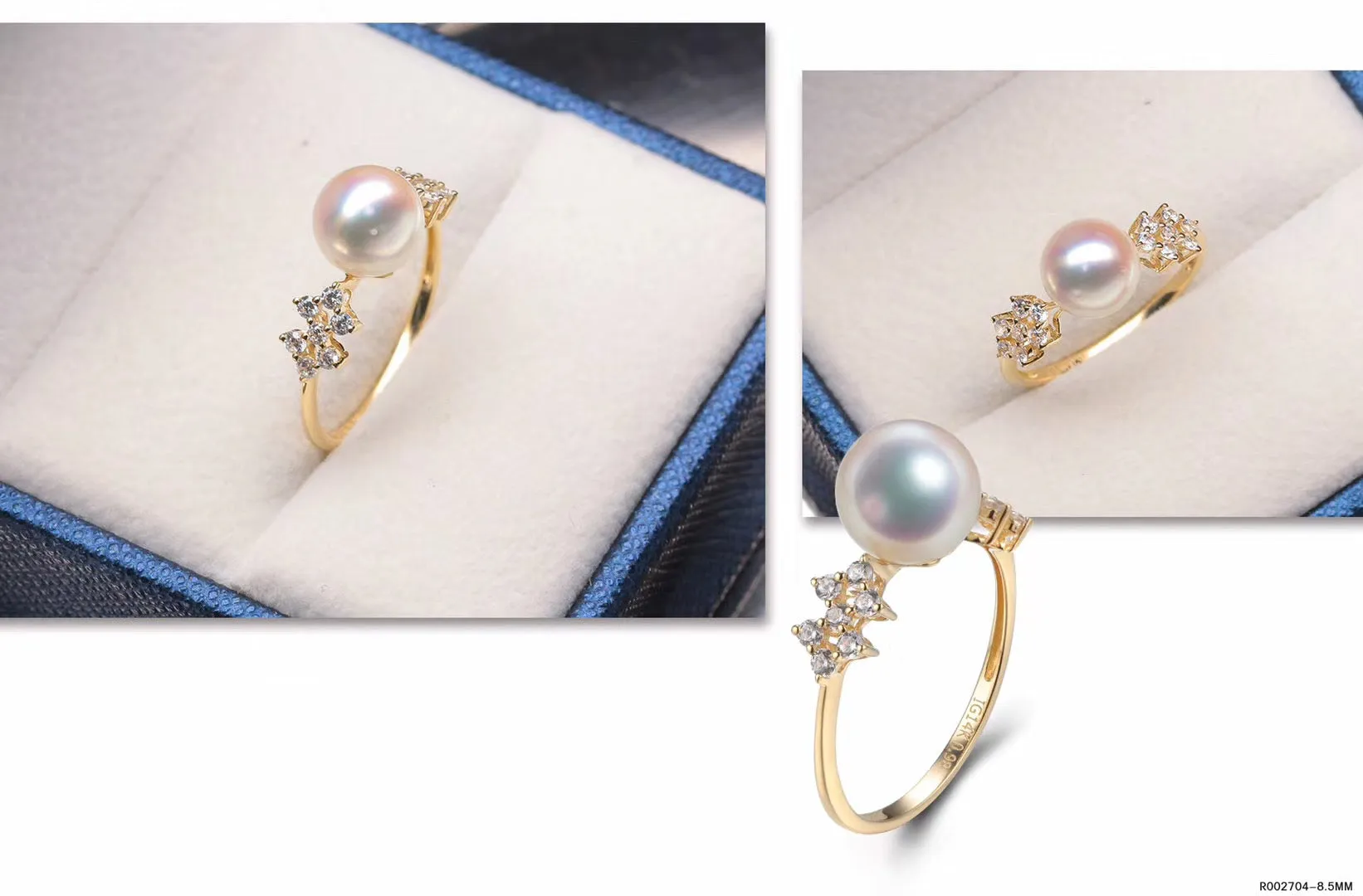 G14K Edison Pearl Ring
