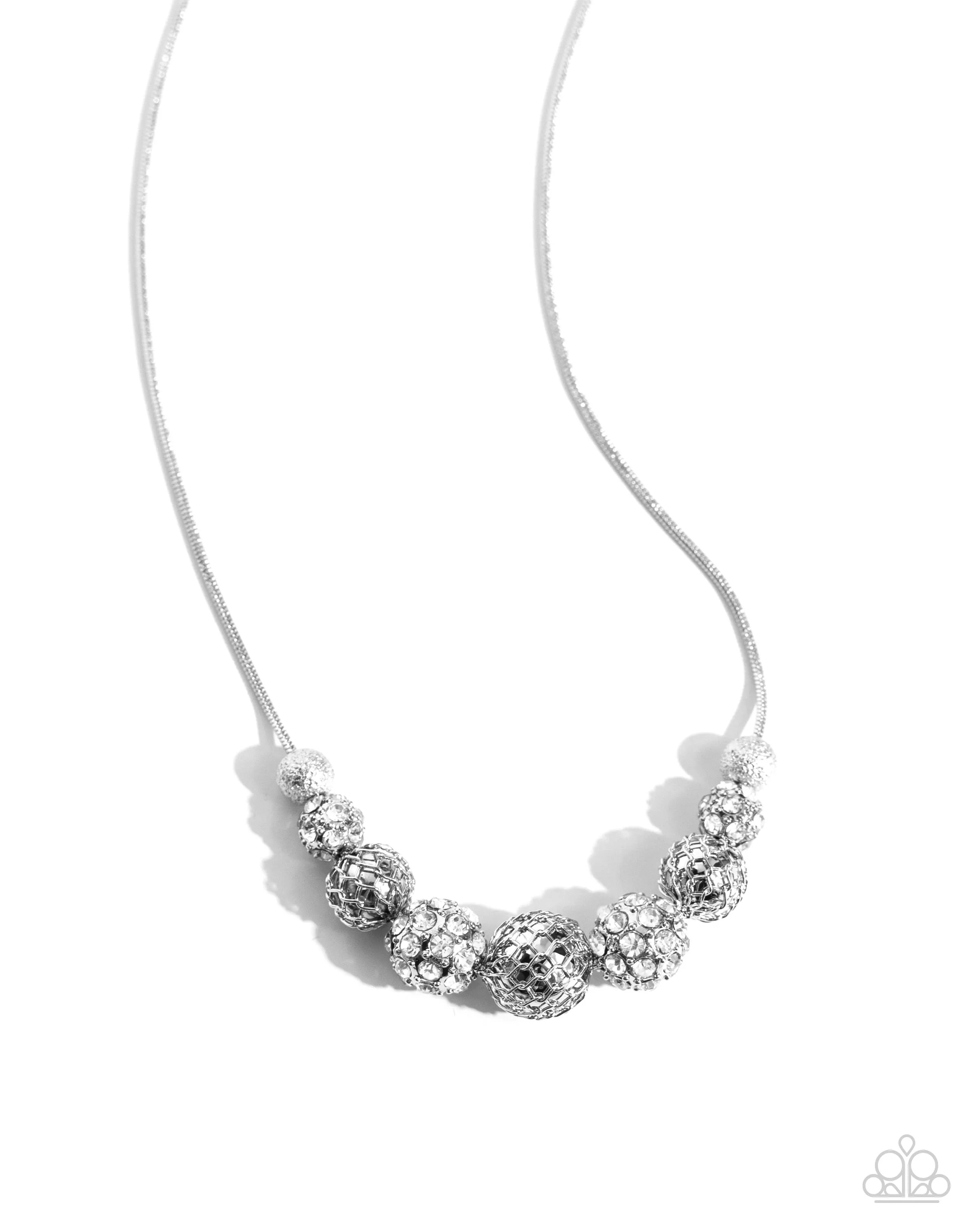 Gilded Gift - White Paparazzi Accessories