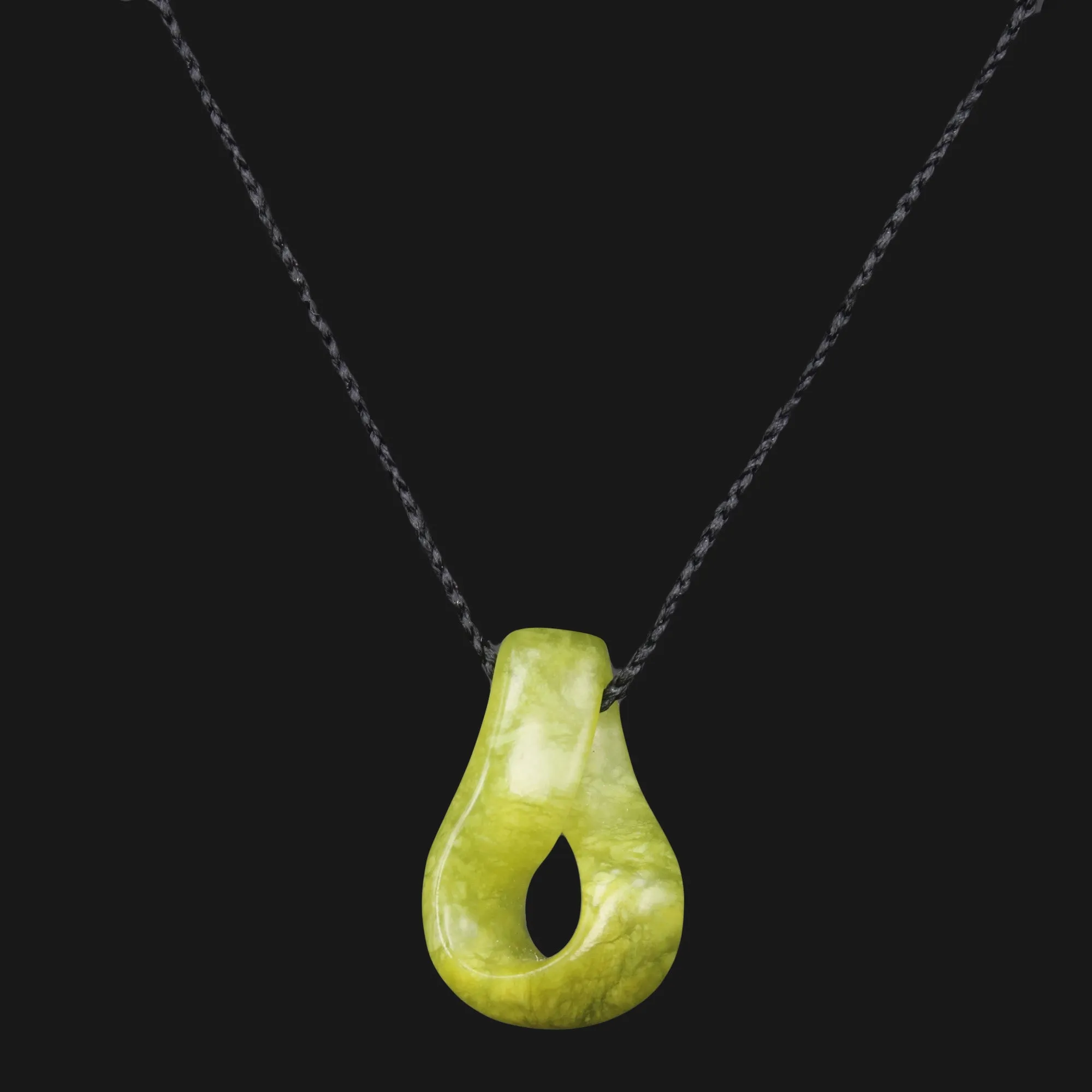 Jade Infinity Loop Necklace - Elegant Symbol of Love for Special Occasions. Impressive Visuals. Perfect Gift Mobius Triangle Jade necklace