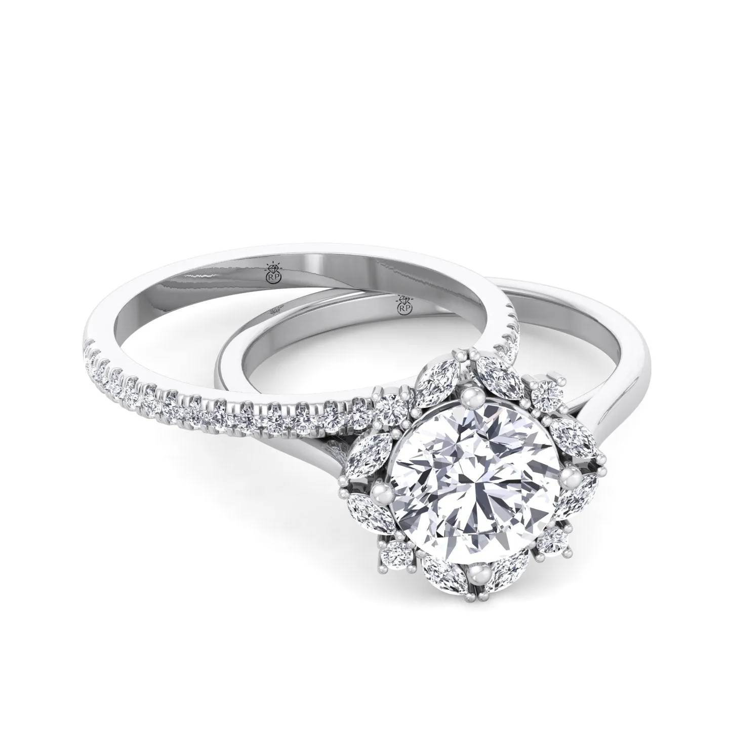 Lei - Wedding Band  (0.08 CT)
