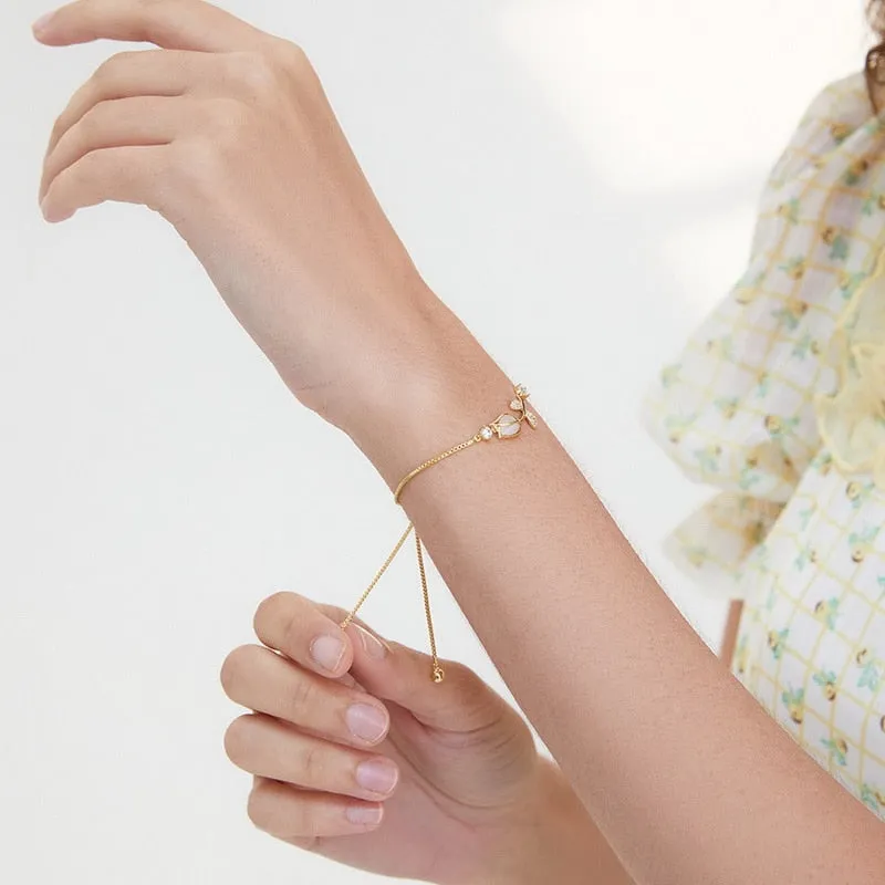 Light Luxury Tulip Flower Bracelet