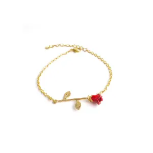 Light Luxury Tulip Flower Bracelet