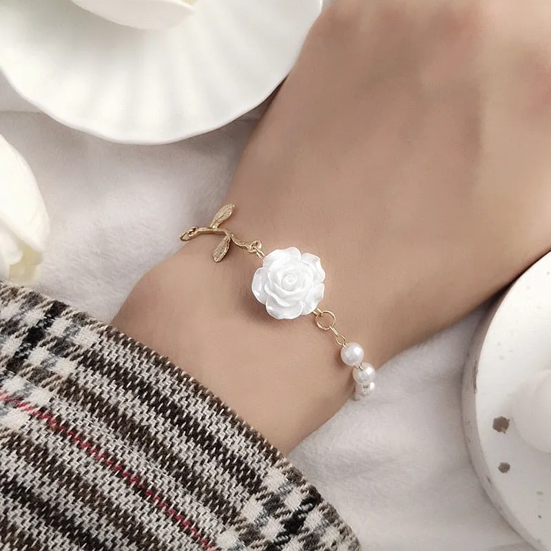Light Luxury Tulip Flower Bracelet