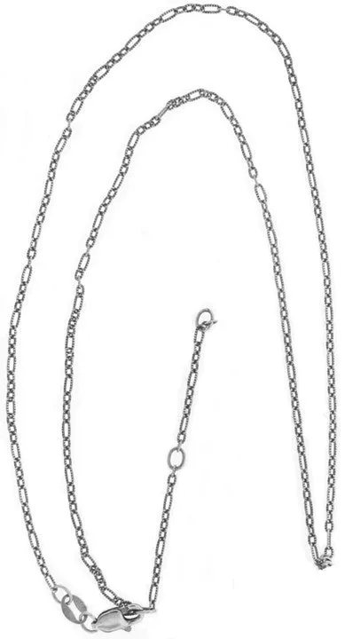 March NYC Authentic Subway Token Blue Topaz Sterling Silver Charm Necklace
