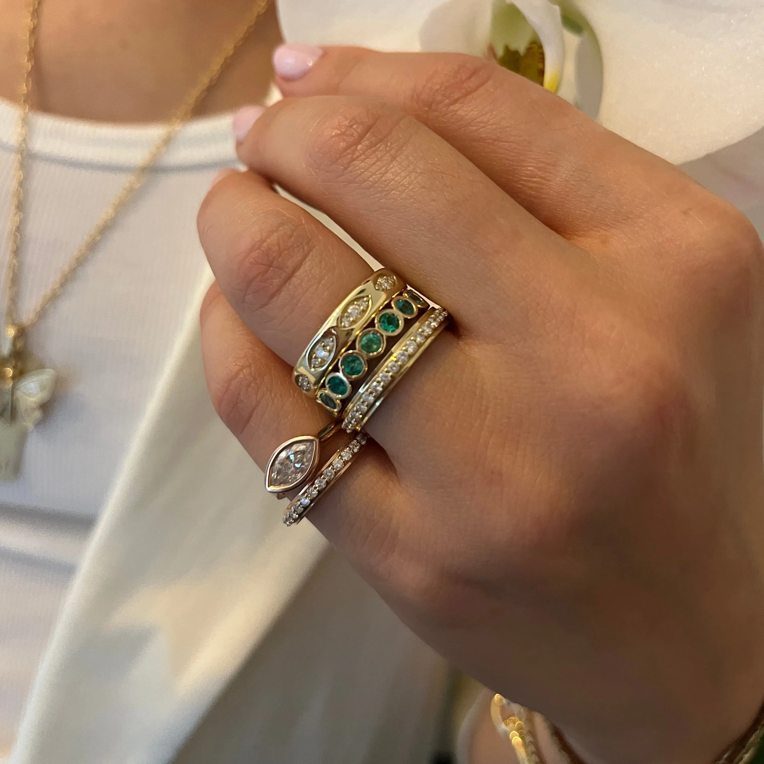 Marquise Diamond Ring