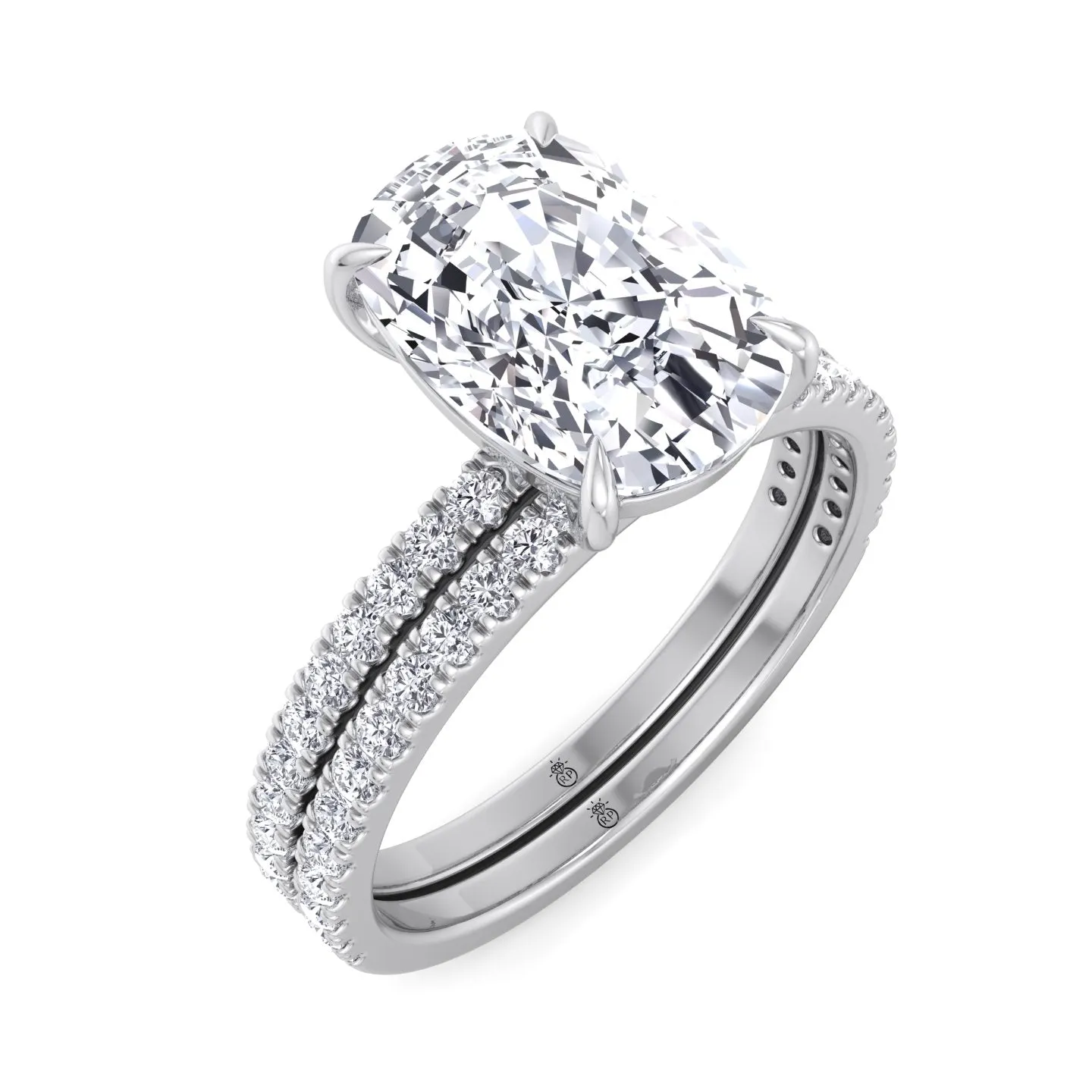 Nevada - Stackable Pave Wedding Band (0.17 CT)