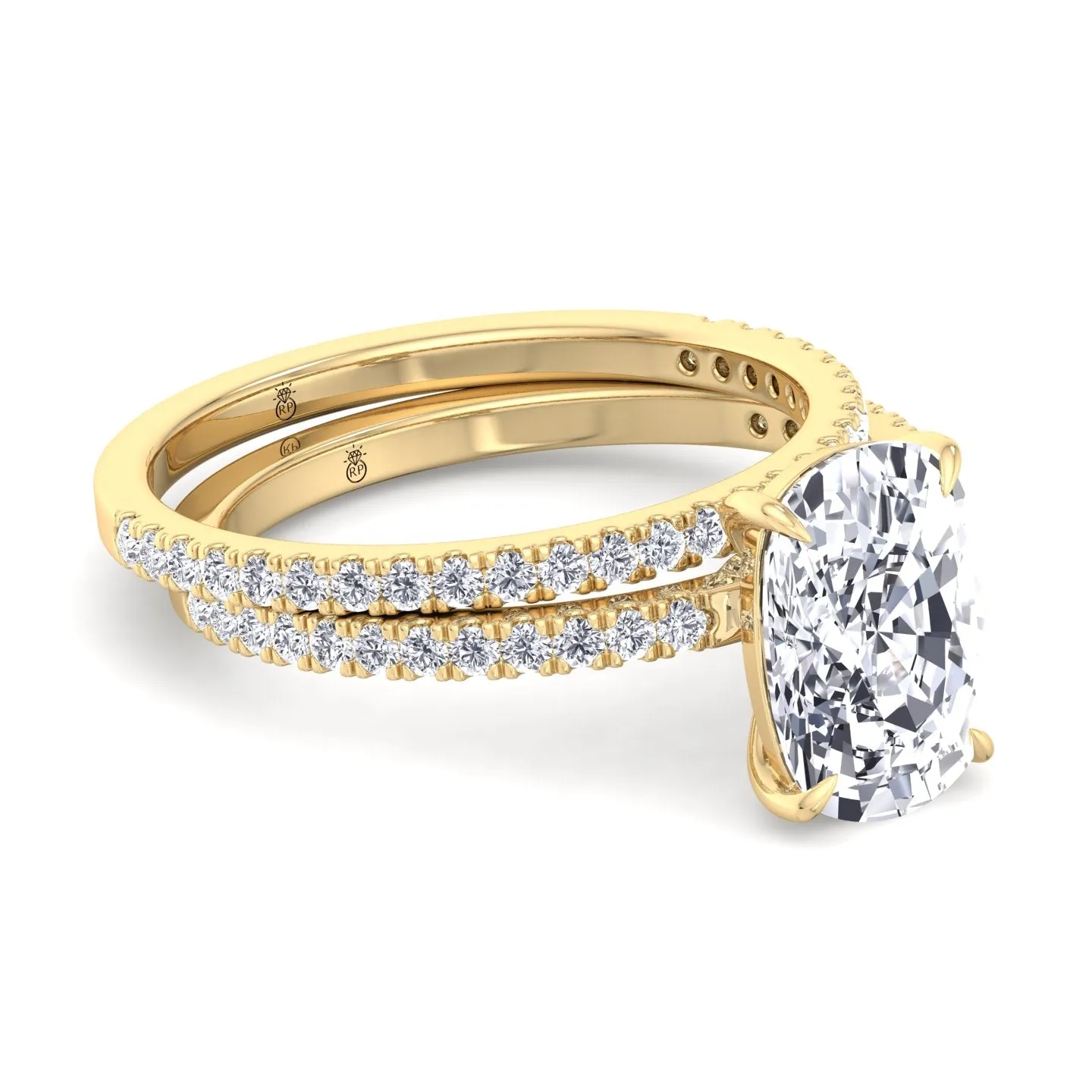 Nevada - Stackable Pave Wedding Band (0.17 CT)