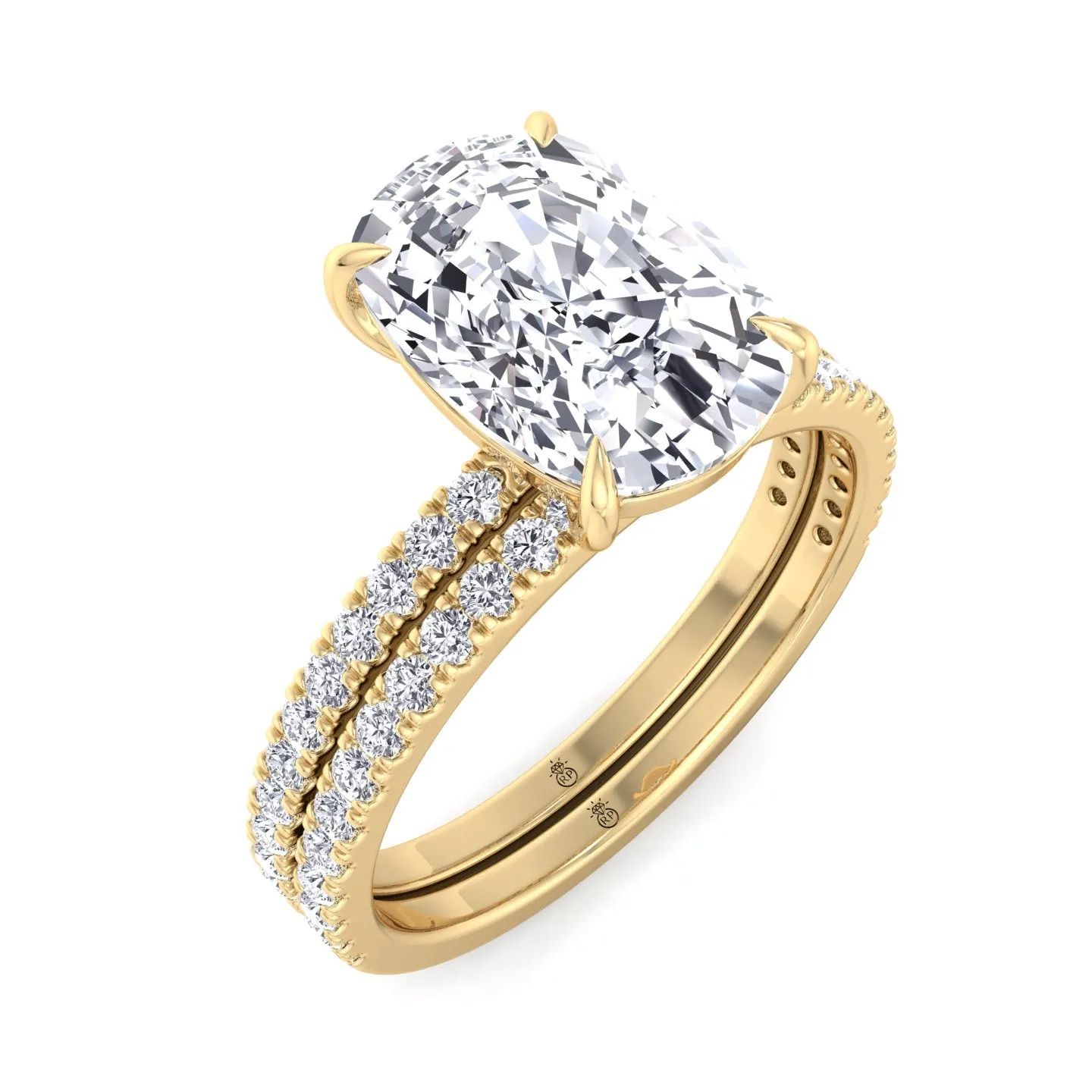 Nevada - Stackable Pave Wedding Band (0.17 CT)