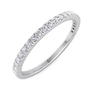 Nevada - Stackable Pave Wedding Band (0.17 CT)