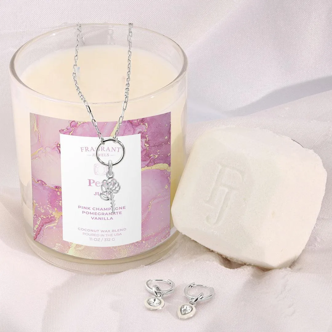 November Topaz Birthstone Charm - Bath Bomb