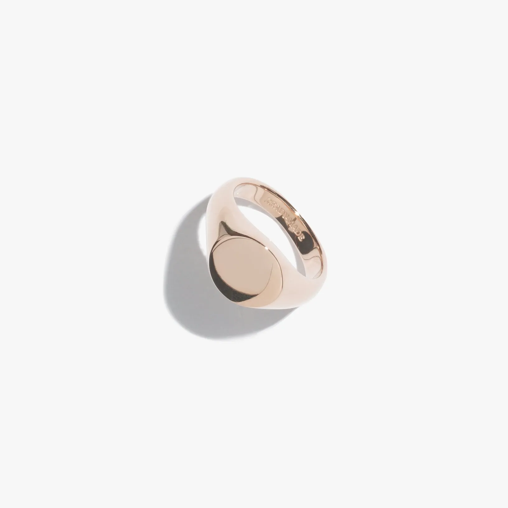 Oval Classic Signet Ring