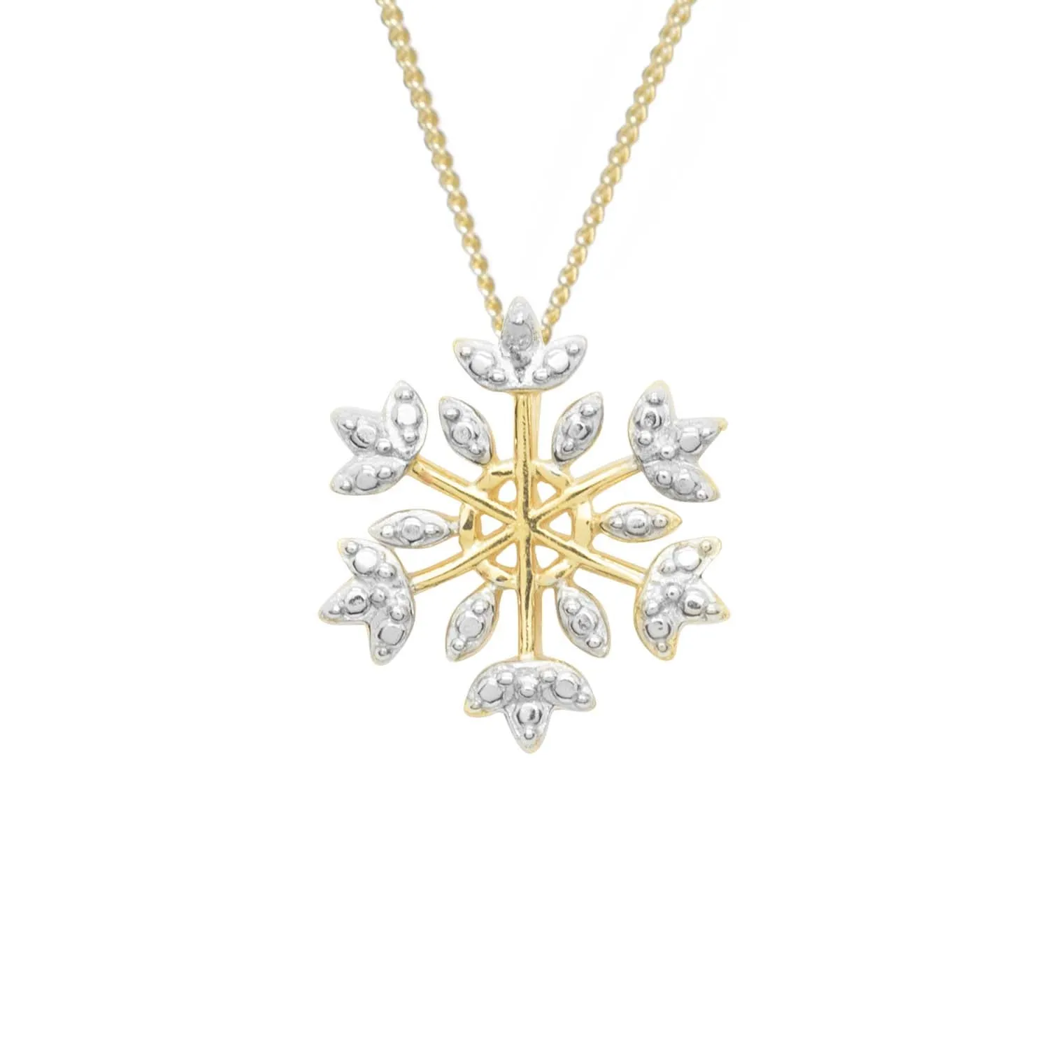 Regal snowflake pendant