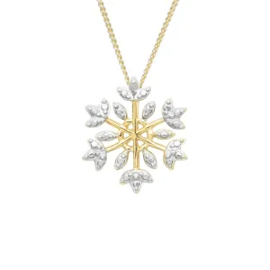 Regal snowflake pendant