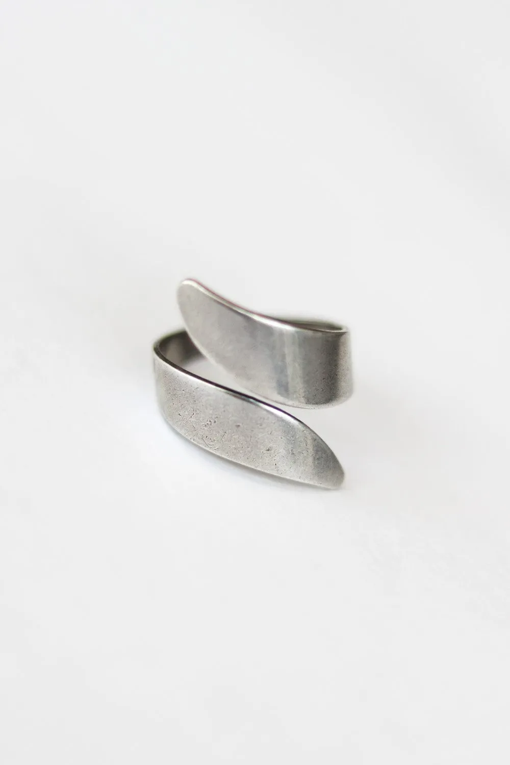 Ring for men, silver wrapped ring, men's ring, boyfriend gift for him, adjustable ring, ring, minimalist mens jewelry, wrap twist wire ring