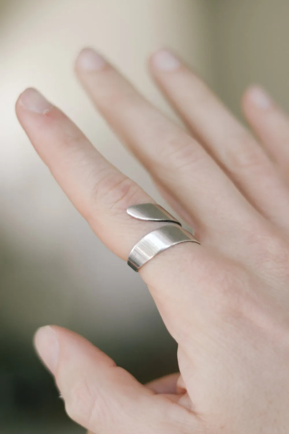Ring for men, silver wrapped ring, men's ring, boyfriend gift for him, adjustable ring, ring, minimalist mens jewelry, wrap twist wire ring
