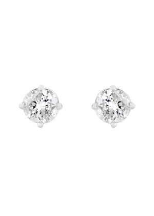 Round Diamond Stud Earrings | 0.35 Carats